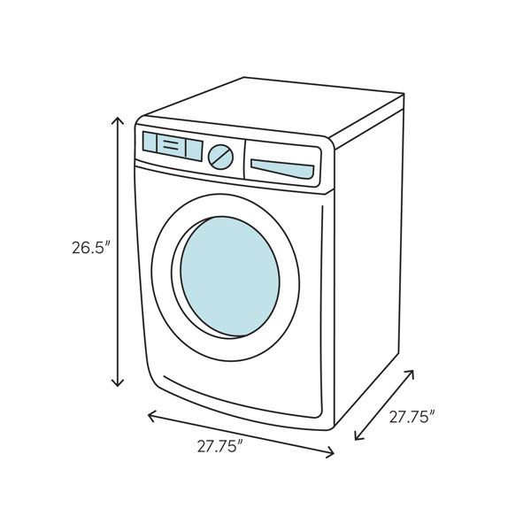 Blomberg 2.5 cu. ft. Front Load Washer and 4.1 cu. ft Electric Dryer